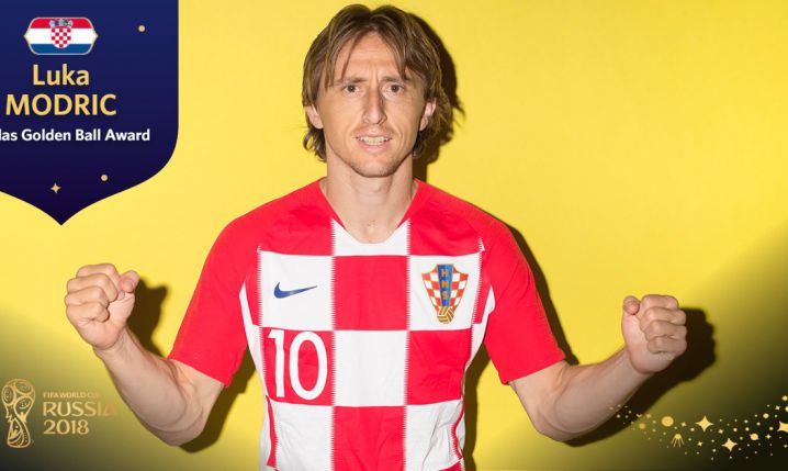 Luka Modrić MVP całego Mundialu